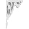 Ekena Millwork Amber Architectural Grade PVC Corbel, 1 7/8"W X 6"D X 10"H CORP01X06X10AE - alternate 3
